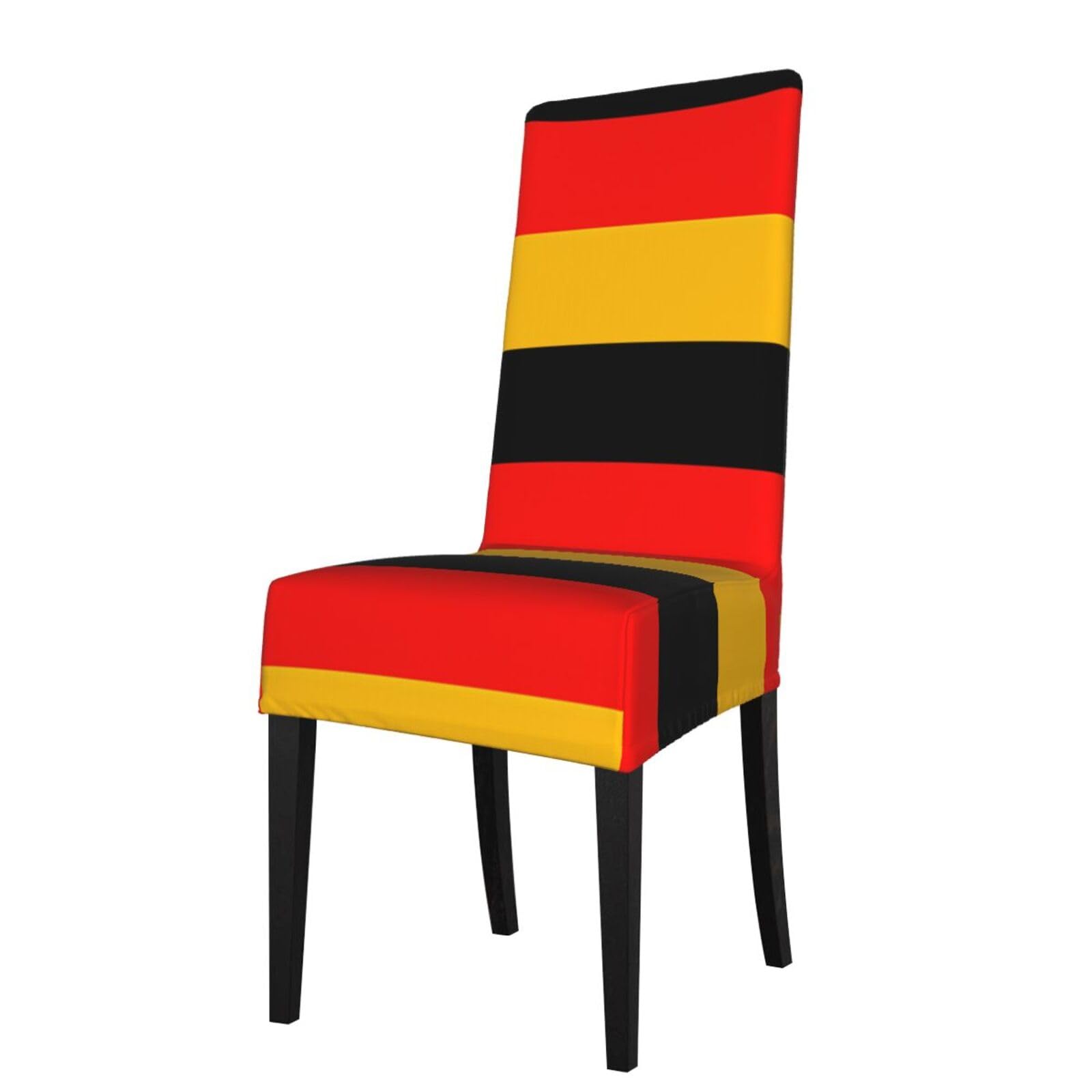 HJFCZH germany flag Prints Protection Cover for Dining Chair - Stretchable Chair Throw Covers for Dining Room, Hotel Event Party