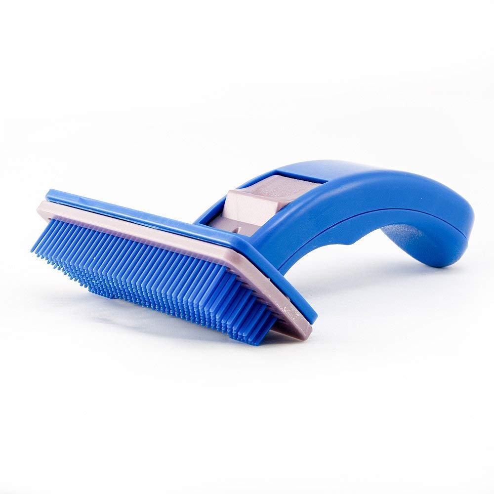 Dog Plastic Slicker Brush with Press Key for Dog, Cat, Rabbit (Blue, Small) (B0CSJW9CP8) Amazon Price History, Amazon Price Tracker