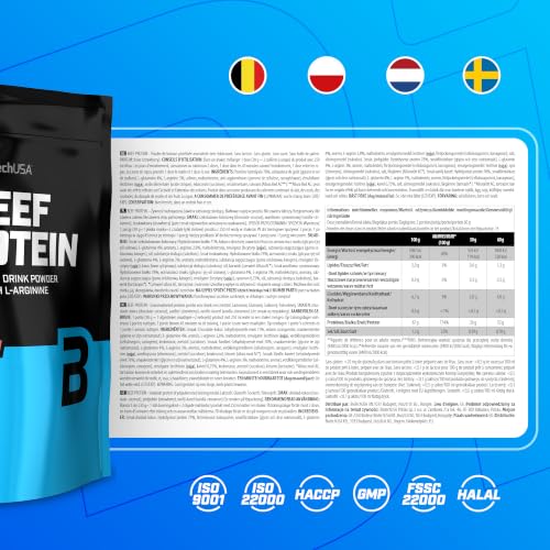 BioTechUSA Beef Protein | Peptides de bœuf hydrolysés, 87% de protéines – vue 8