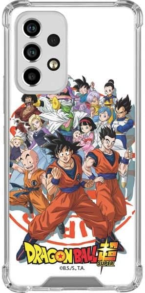 Skinit Clear Phone Case Compatible with Galaxy A53 5G - Officially Licensed Dragon Ball Super Goku Vegeta Super Ball Design
