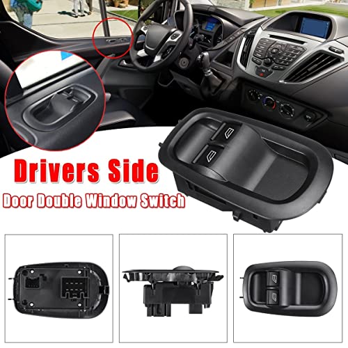 Double vitre Ford Transit V362 MK8 haut de gamme porte gauche - 2