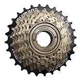 Relwears Bike Freewheel 7-Speed Tourney/TY MF-TZ500 Screw On Multiple Freewheel Bicycle Multiple Freewheel 14-28 Tooth (TZ500-7/14-28T)