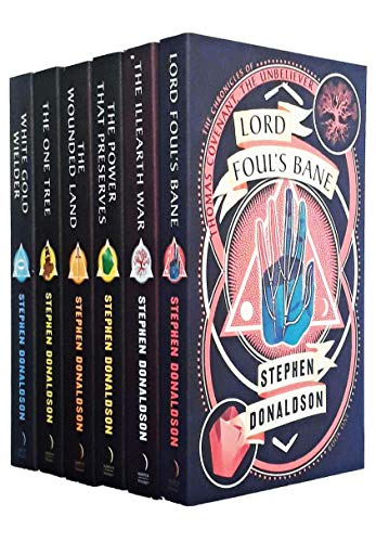 Stephen Donaldson 6 Books Thomas Covenant Series SF Fantasy Book 1-6 Stephen Donaldson 6 Books Thomas Covenant Series SF Fantasy Book 1-6
