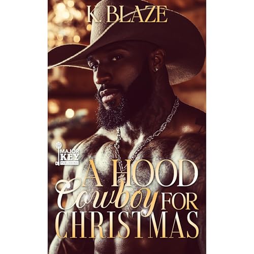 A Hood Cowboy for Christmas Audiolibro Por K. Blaze arte de portada