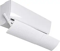 Defletor Ajustável Ar Condicionado Split Tamanho Universal Regulagem Direcionador De Vento Ângulo Ajustável De 50 À 100cm