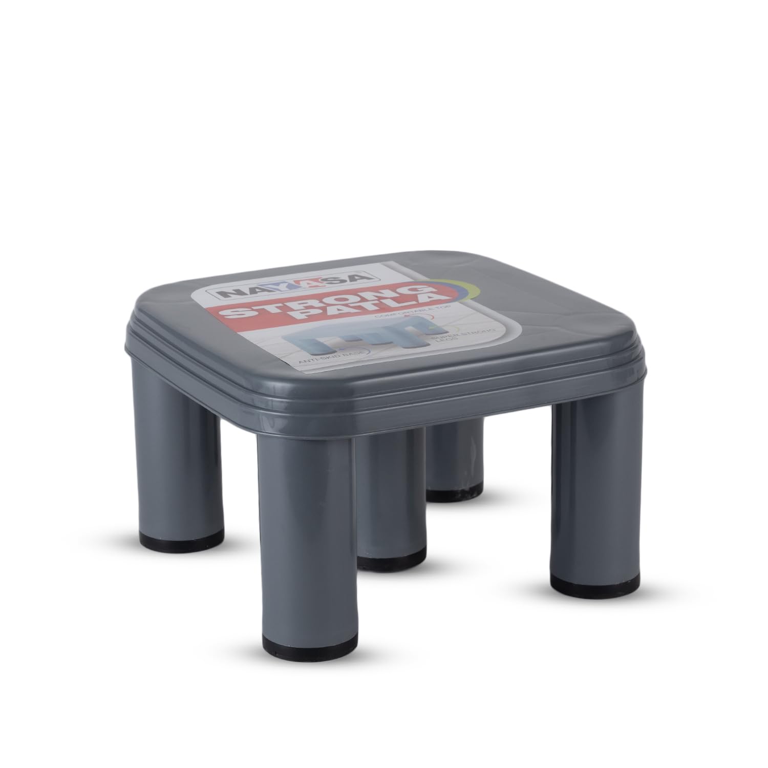 Nayasa 517 Stool (Grey) - by AAROHI13