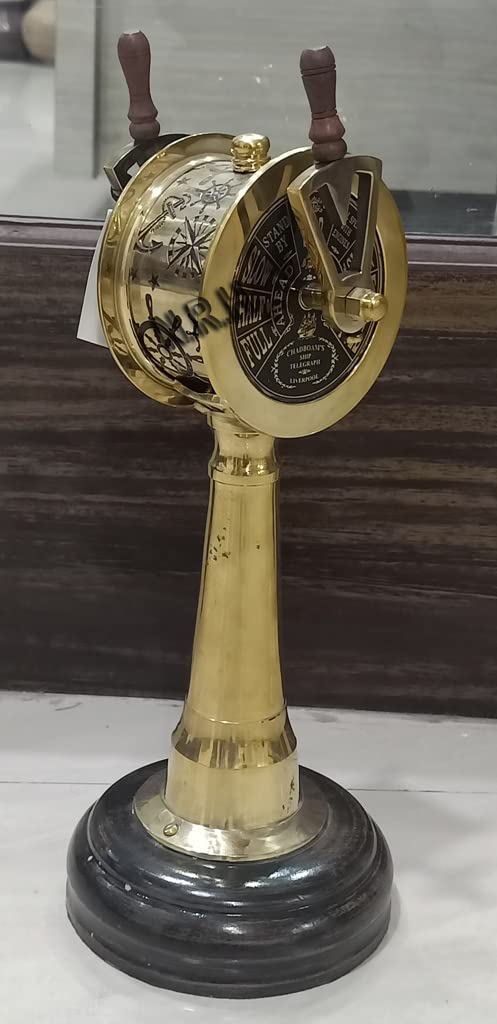 Brass Ship Telegraph Marine Collectible Nautical Decor