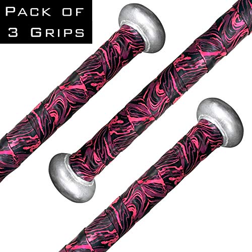 Alien Pros Bat Grip Tape for Baseball and Softball (3-Pack) – Non-Slip Easy