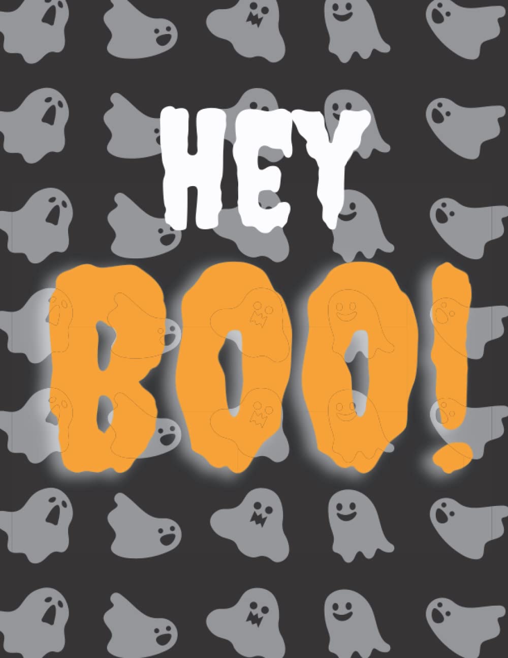 Hey Boo! Halloween Notes Journal: Spooky Halloween Notes Journal and Coloring Book