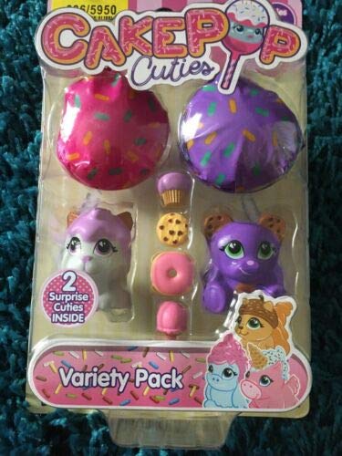 Basic Fun CAKEPOP CUTIES SQUISHY FOAM CUTIES TO COLLECT VARIETY PACK
