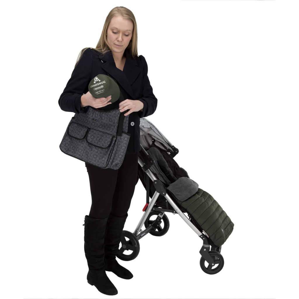CuddleCo Coprigambe e Fodera 2 in 1 Comfi-Snug Cachi Rivestimento Passeggino
