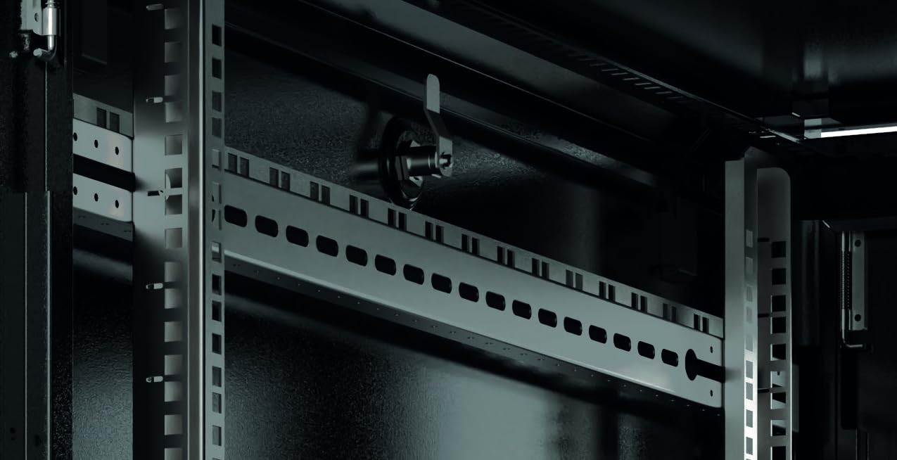 Techly Professional 364729 Bastidor Rack 19" 600x800 12 unidades Negro para debajo del escritorio Serie Evolution Negro
