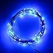 Produktbild PIXNOR Pixnor 10M 33ft DC12V 100-LEDs Wasserdicht Kupfer Draht Starry LED String Lights Mit Netzteil (Blau).