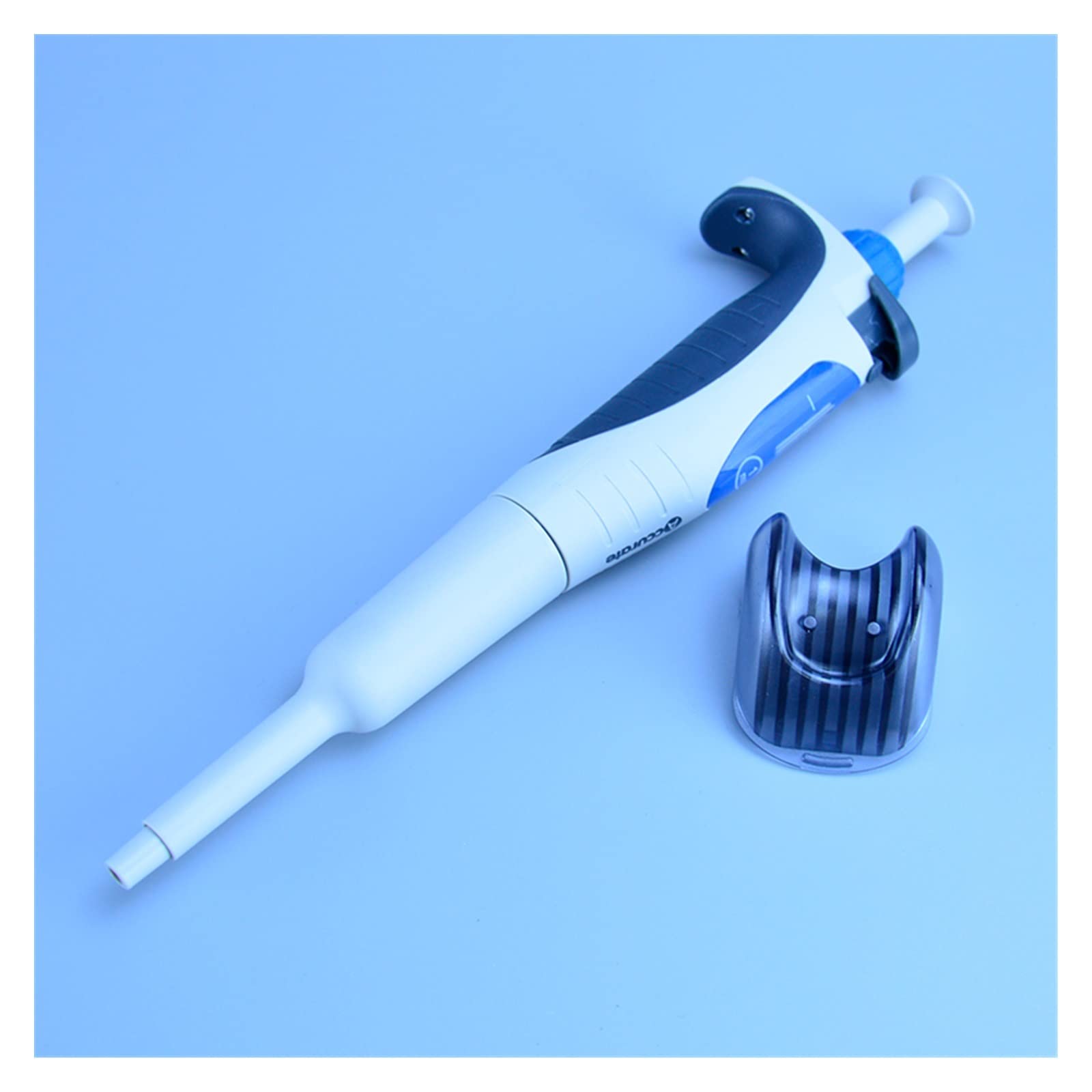 Equipo de Laboratorio Pipeta Ajustable Manual de un Solo Canal Pipeta Digital de Laboratorio Micropipeta Ajustable de Volumen (Size : 0.5-10ul)