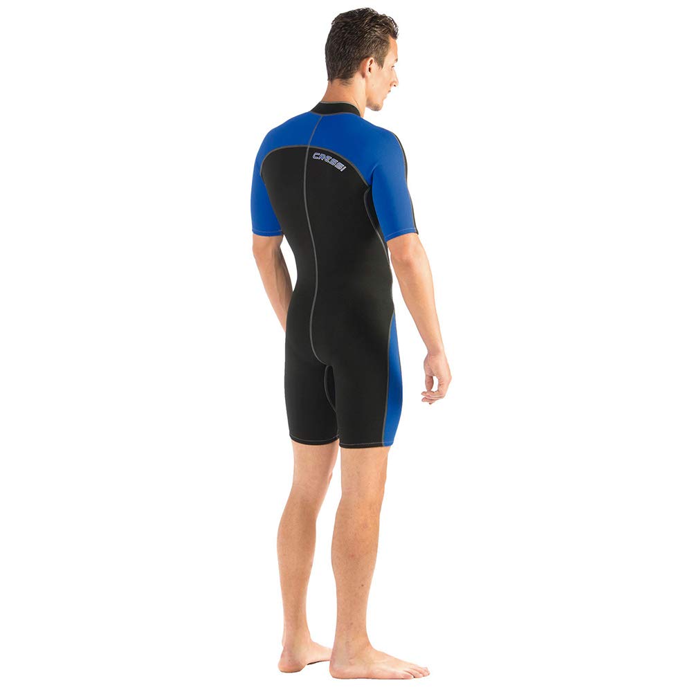 Cressi Lido Man Shorty Wetsuit 2mm - Muta Shorty per snorkeling, nuoto e sport acquatici, in Neoprene Ultra Stretch 2mm, per Uomo - 4