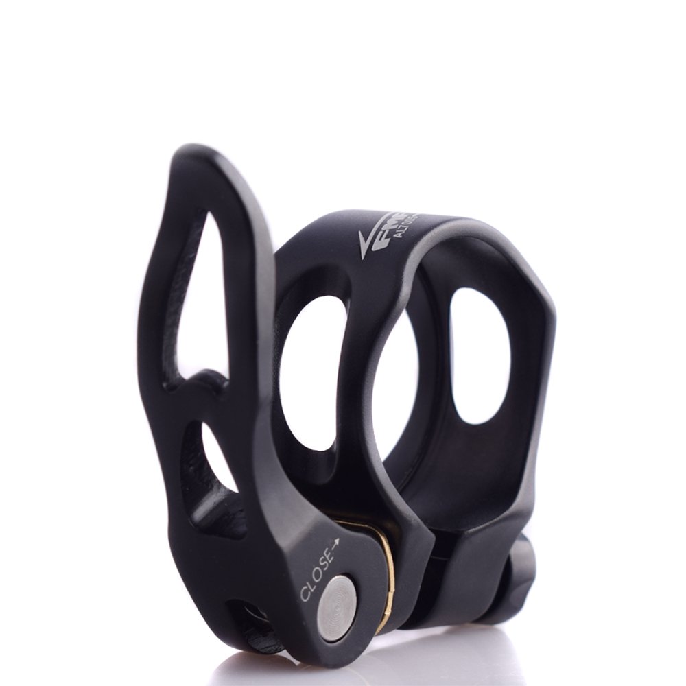 Upanbike Black Aluminum Alloy Bike Seatpost Clamp Hollow Quick Release 31.8Mm 34.9Mm Tube Clip