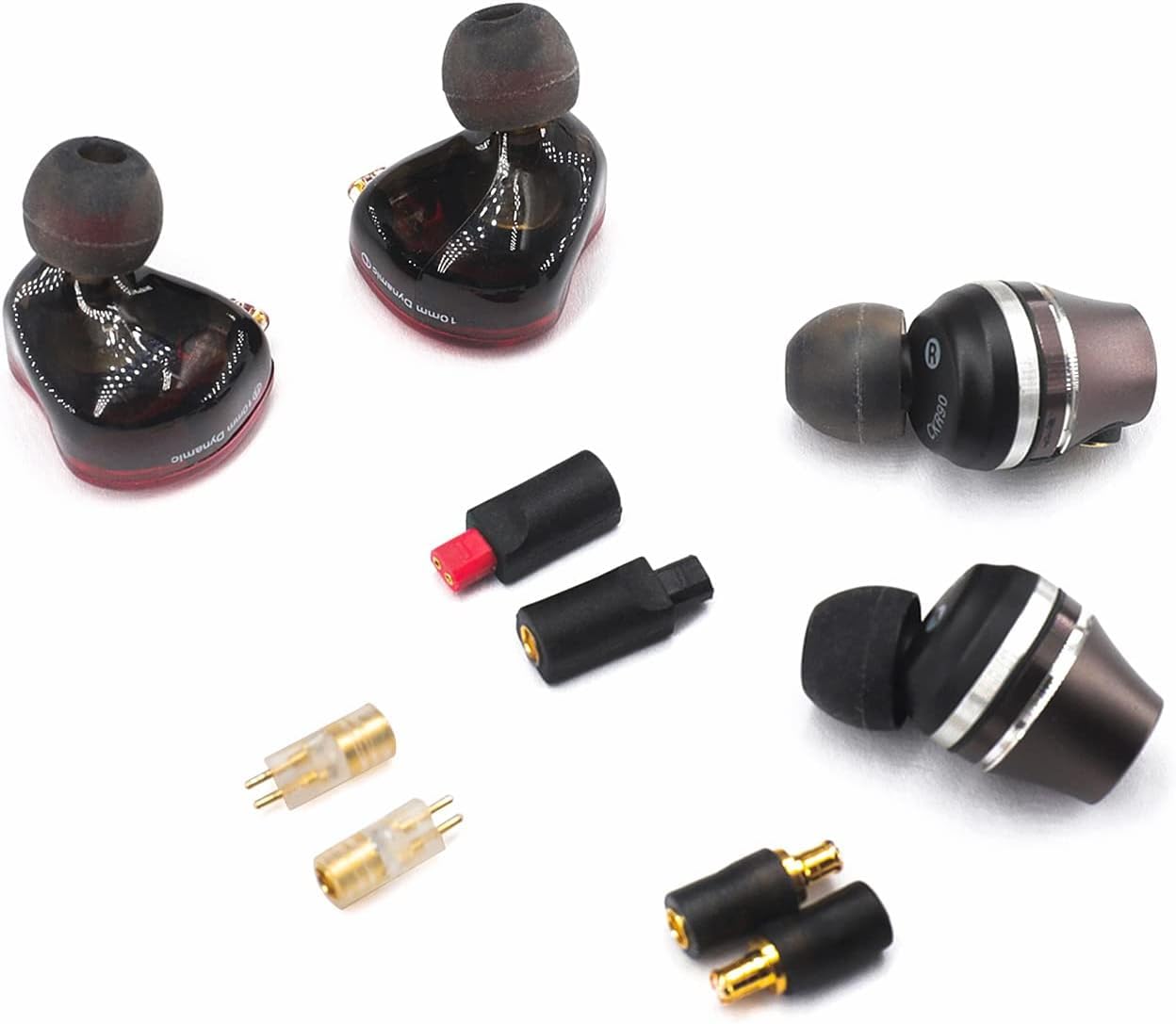 okcsc MMCX Female(Cable Side) to EXK (Earphone Side) Adaptor Compatible for Sony MDR EX1000 EX800 MDR7550 EX600 Connector Transparent - Image 4