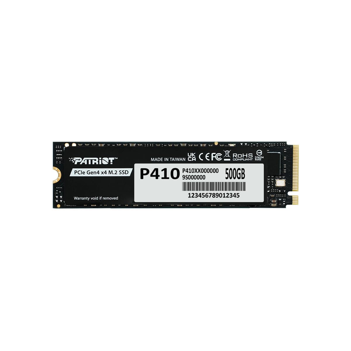 Amazon.com: Patriot P410 500GB Internal SSD - NVMe PCIe Gen 4x4
