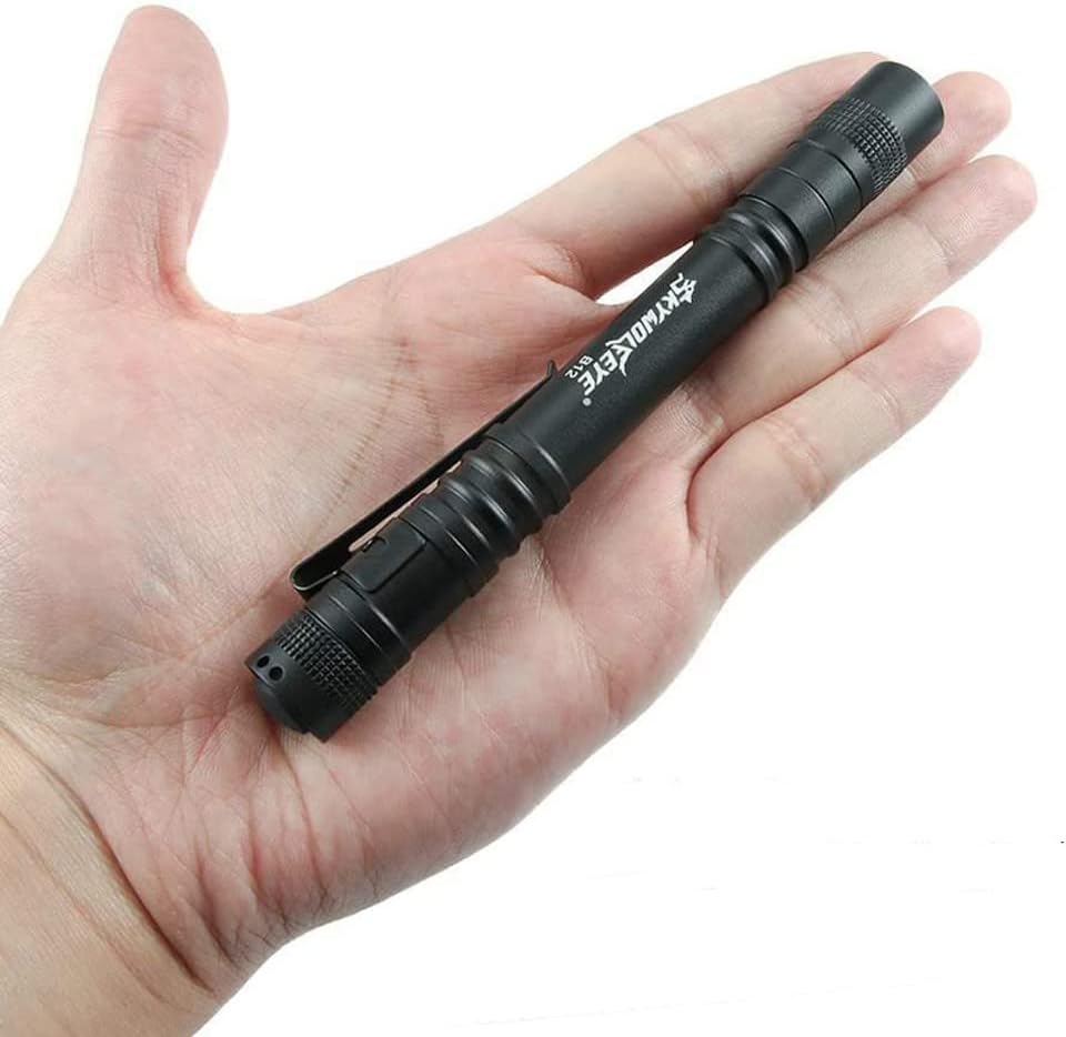 Pen Light 3 Modes 2 Packs with Clip for Camping Outdoor Emergency image 3