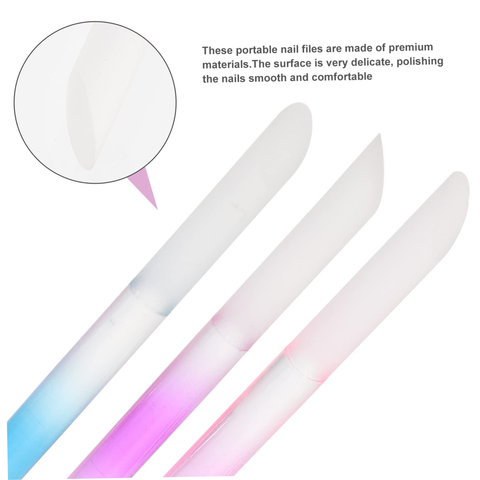 Healeved 18pezzi Limette Per Unghie Colorato Strumenti Pratici Per Manicure e Bellezza Delle Unghie Facili Da Usare e Portatili Per Perfetta