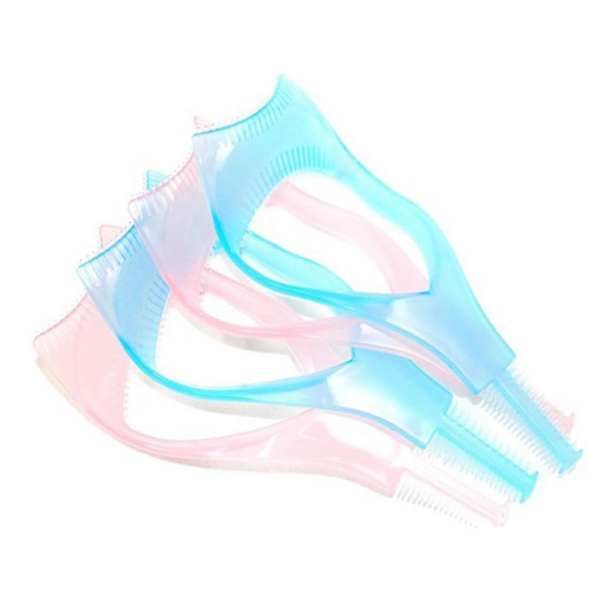 FOMIYES 6pcs Eye Lash Extension Grafting Plastic Eyelash Aid Tools Easy to Clean