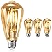 Produktbild Edison Vintage Glühbirne, tonitott Edison LED Glühbirne Warm Licht E27 4W Vintage Antike Glühbirne Retro Filament Lampe für Nostalgie und Retro Beleuchtung im Haus Café Bar usw-3 Stück