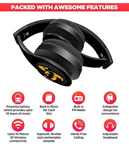Image of Macmerise Batman Classic - Decibel Wireless On Ear Headphones