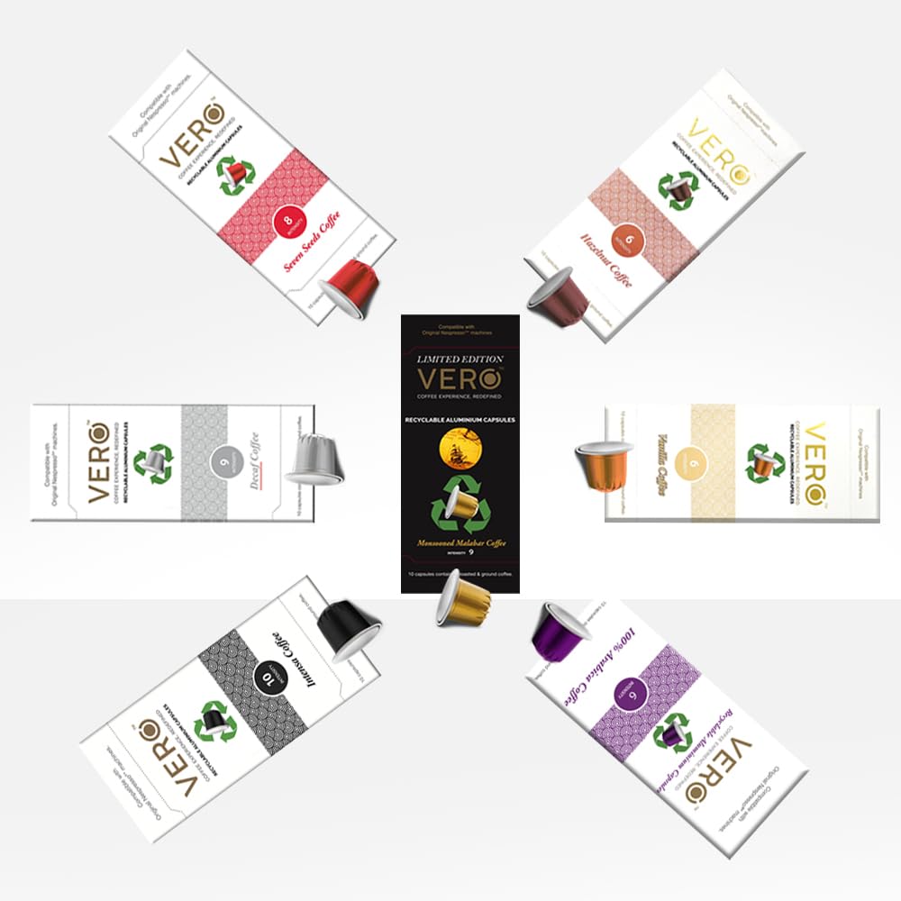 See full amazon price history chart for VERO Coffee, Perfect Mix Assorted Coffee Capsules Pack", Includes 70 Coffee Pods, Compatible with all the original line of Nespresso coffee machines, Medium to Dark Roast, 500 gram VERO Coffee, Perfect Mix Assorted Coffee Capsules Pack", Includes 70 Coffee Pods, Compatible with all the original line of Nespresso coffee machines, Medium to Dark Roast, 500 gram (B08H8XGDC4) Amazon Price History, Amazon Price Tracker