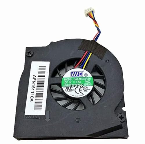 BeautyRainbow Ventola DC5V 0.5A Aria per Computer desktop, Computer portatile, Server, Altro equipaggiamento elettronico