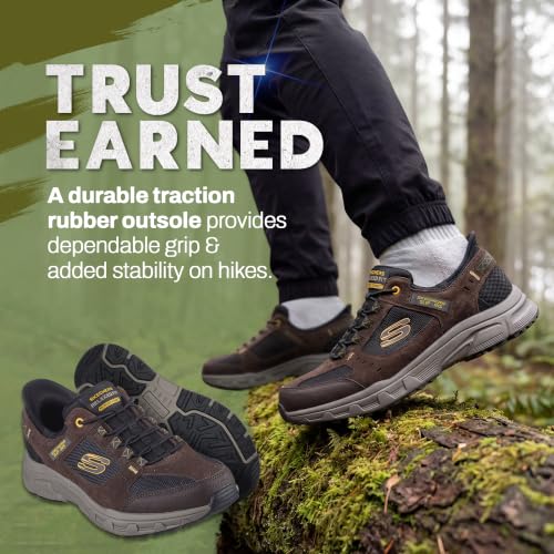 Image of Skechers Men's Oak Canyon Consistent Winne | Hands Free Slip-ins, Relaxed Fit, Air-Cooled Memory Foam, Trail, Casual
