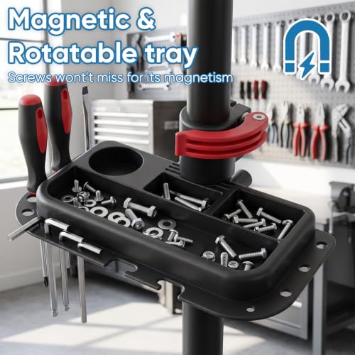 Bike Repair Stand, 360° Clamp Hold & Height Adjustable, Foldable, 66 LBS - image 4