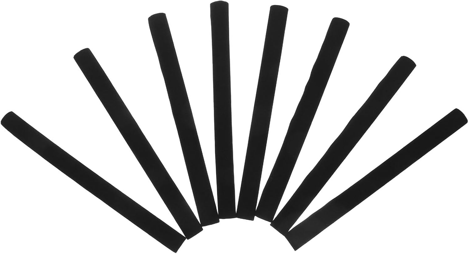 8PCS Jewelry Box Organizer Inserts - Black Cuttable Drawer Divider Sponge Roll for Ring Earring Necklace Partition - Flexible Cut to Size for Dressing Table