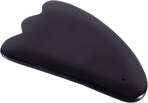 Healvian Bianstone Scraping Board Facial Spatula Face Massage Tools Facial Massager Guasha Tool for Face Back Scraping Board Guasha Scraper Board