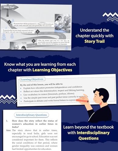 Image of CBSE Class 9 English Language through Literature Book, Based on New NCERT Textbook KAVERI for 2026-27 Edition, Competency-Based Questions, Experiential Learning, Hints & Tips