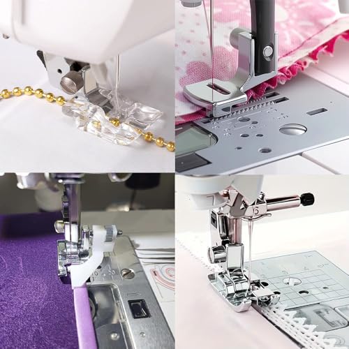 Juego de 35 Piezas de Pies Prensatelas para Máquina de Coser miniatura 7