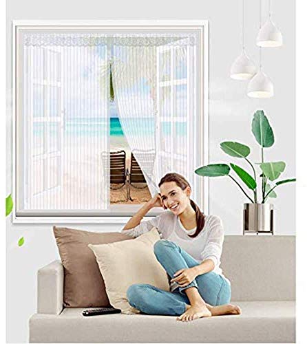 MYUANH Zanzariera Finestra 85x120cm Impedendo agli...
