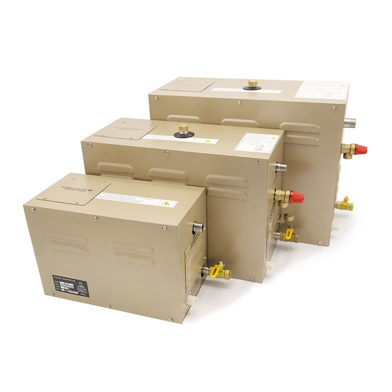Sauna Portable, 7KW Générateur de douche à vapeur auto-drainant