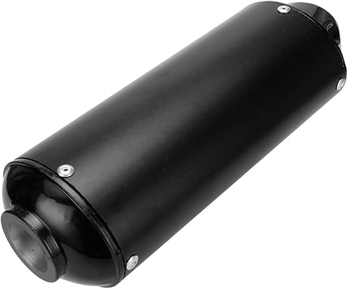 Vista 8 de FVRITO Silenciador de escape de 28 mm 1.1 pulg. y abrazadera con junta para 50 cc 110 125 cc Coolster Sport-B Taotao Chinese Dirt Pit Bike Venom ATV