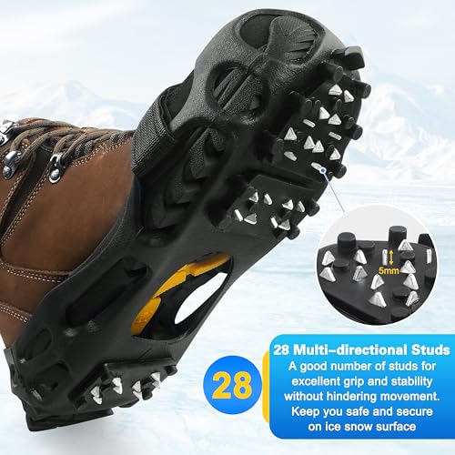 Crampons à glace pour la randonnée et la marche active en hiver - 2