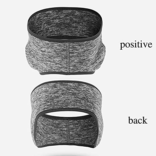 Cache-oreilles En Fausse Fourrure Noir - Chauffe-oreilles Pliable Et Réglable Pour Femmes, Hommes, Hiver