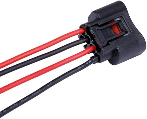 Miniatura 3 de Bobina de encendido hembra conector arnés de enchufe (4 unidades), se adapta a Toyota Lexus Pontiac Scion Chevrolet, reemplaza # 90980-11885