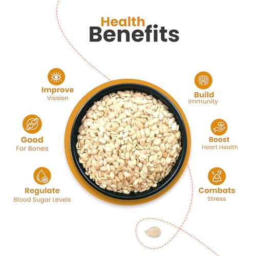 Image of Nutraj Muskmelon Seeds 400g (100g x 4) Pouch | Kharbooja Beej | Seeds for Eating | Seed Cycling