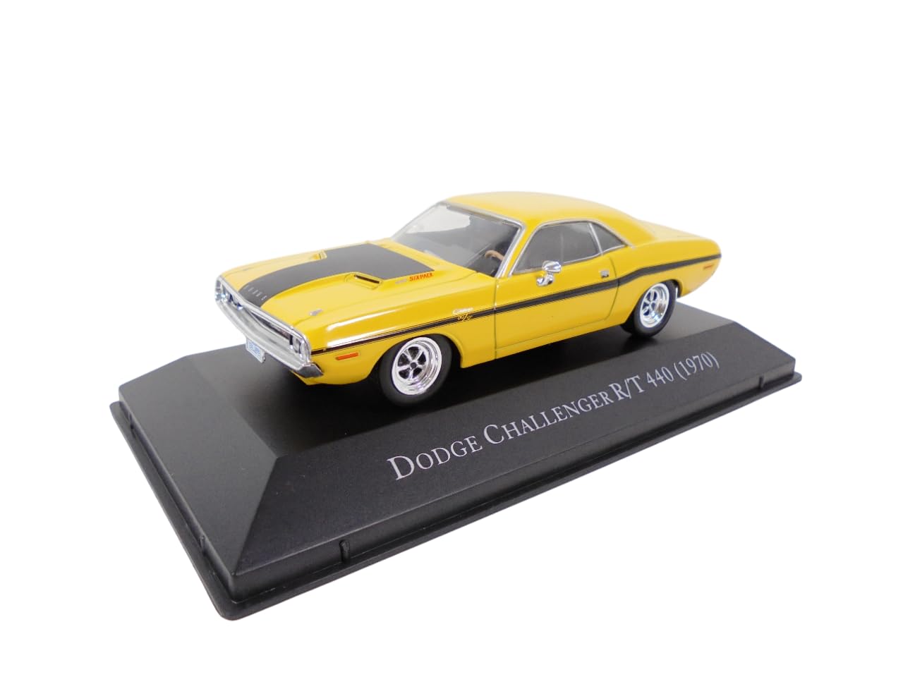 OPO 10 - Modellino Auto in Scala 1/43 Compatibile con Dodge Challenger R/T 440 1970 - AC07