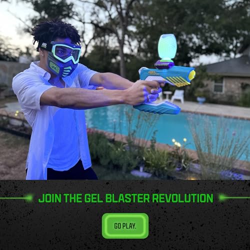 image for Gel Blaster Elite Face Mask - Glow in The Dark Tactical Face Mask with
