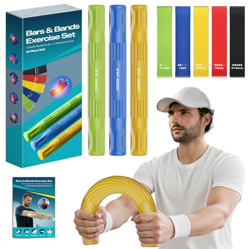 Flex Therapy Bar - Tennis & Golfers Elbow Therapy Bar,