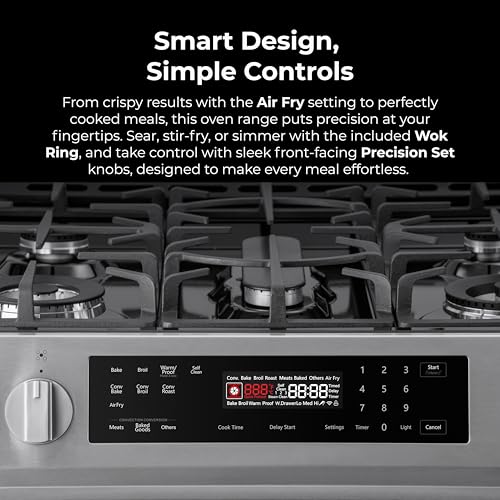 Kenmore 5.6 cu. ft. Front Control Gas Range Oven - Stainless Steel - image 5