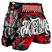 Pantalon Muay Thai Kick Boxing Bouddha Retro Demon (XXXL (95 à 110 Kgs))