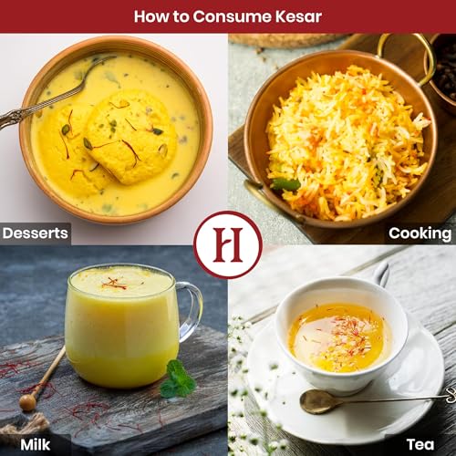Image of Homeda Kesar Saffron Original 1g / Pure Keshar Original Kashmiri Kesar | Kumkuma Puvvu Safron, Kungumapoo for women, Zafran, Kasar, Kumkumapoovu, Keser, Certified Grade A 1 gm