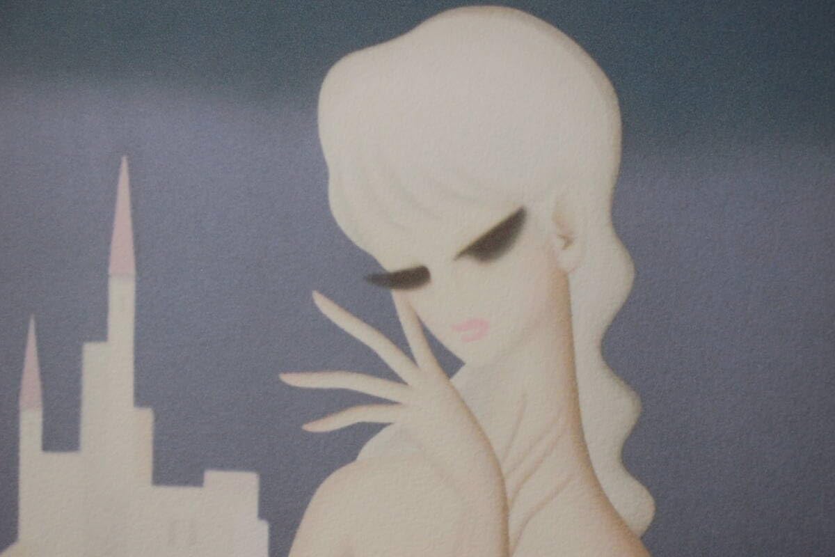 東郷 青児 エスタンプリトグラフ 婦人像 75部限定 4/75 東郷 青児 エスタンプリトグラフ 婦人像 75部限定 4/75