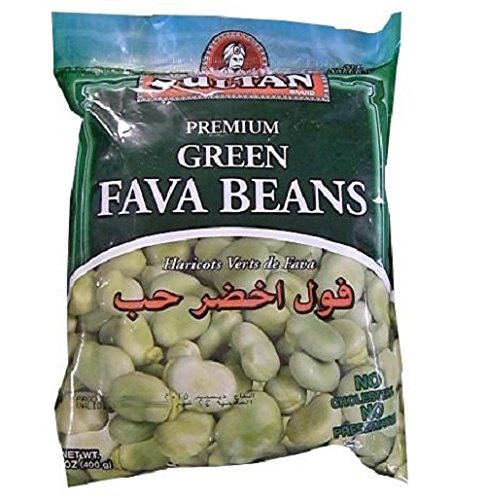 Sultan Green Beans Fava Frozen, 400 Gram (Pack of 30)